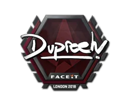 Adesivo | dupreeh | Londres 2018