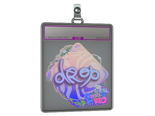 Sticker Slab | drop (Holo) | Rio 2022