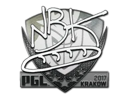 Klistermärke | NBK- | Krakow 2017