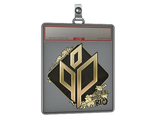Placa de Adesivo | Sprout Esports (Dourado) | Rio 2022