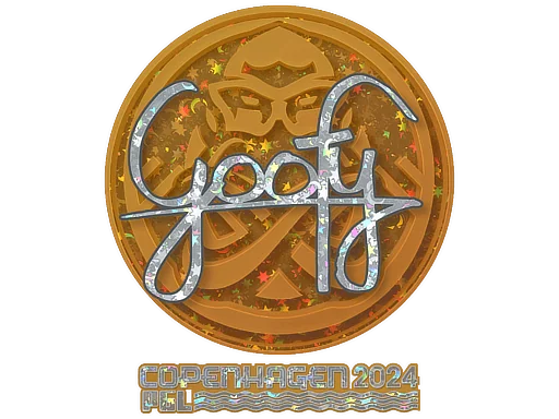 Naklejka | Goofy (brokatowa) | Kopenhaga 2024