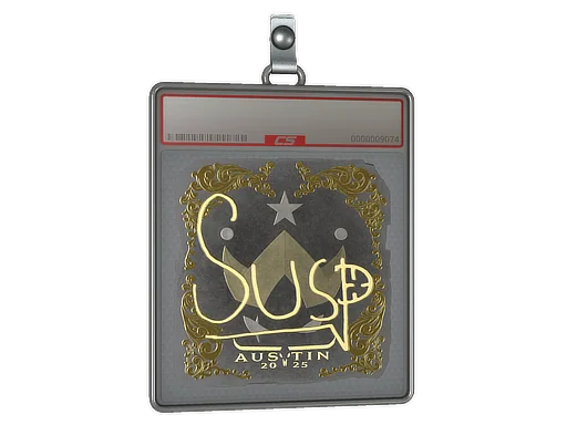 Aufkleberhülle | susp (Gold) | Austin 2025