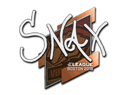 Klistermärke | Snax | Boston 2018