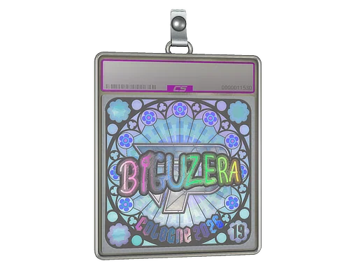 Placa de pegatinas | biguzera (holográfica, con clasificación) | Colonia 2026