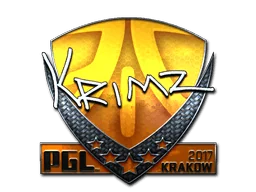 Klistermärke | KRIMZ (Foil) | Krakow 2017