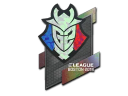 Klistermärke | G2 Esports (Holo) | Boston 2018