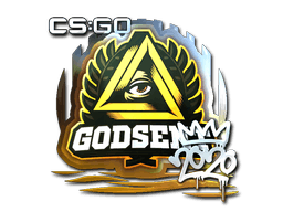 Adesivo | GODSENT (Brilhante) | CRM 2020