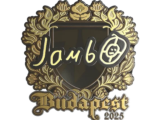 印花 | jambo（金色）| 2025年布达佩斯锦标赛