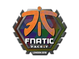 印花 | Fnatic（全息）| 2018年伦敦锦标赛