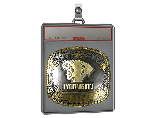 Placa de Adesivo | Lynn Vision (Dourado) | Austin 2025