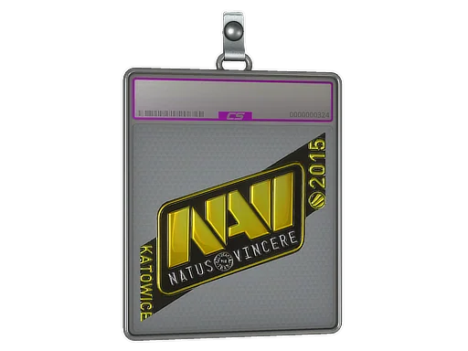 Klistermärkesfodral | Natus Vincere (Foil) | Katowice 2015