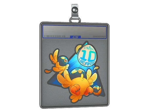 Sticker Slab | Beaky Decade