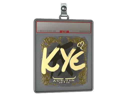 Aufkleberhülle | kye (Gold) | Austin 2025