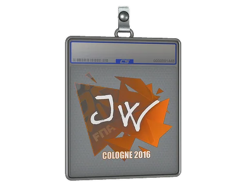 Klistermärkesfodral | JW | Cologne 2016