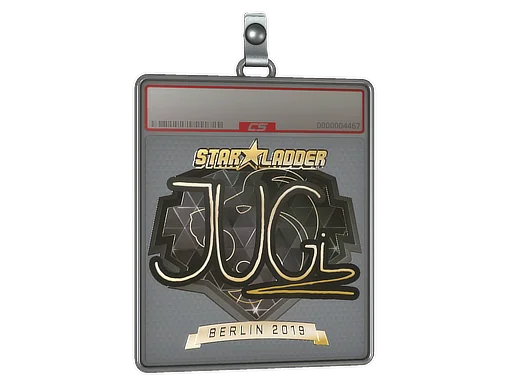 Aufkleberhülle | JUGi (Gold) | Berlin 2019