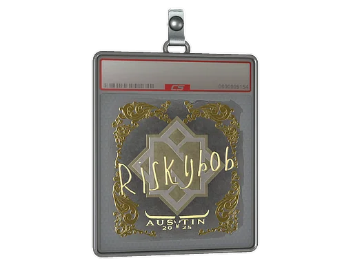 印花板 | riskyb0b（金色）| 2025年奥斯汀锦标赛