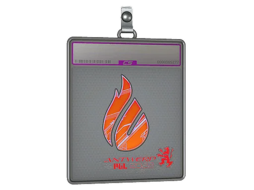 Pokrowiec na naklejkę | Copenhagen Flames (holograficzna) | Antwerpia 2022