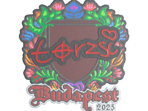 Adesivo | torzsi (Bordado) | Budapeste 2025