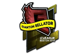 Pegatina | Quantum Bellator Fire (reflectante) | Boston 2018