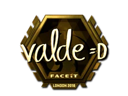 印花 | v4lde（金色）| 2018年伦敦锦标赛