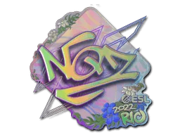 Pegatina | NQZ (holográfica) | Río 2022