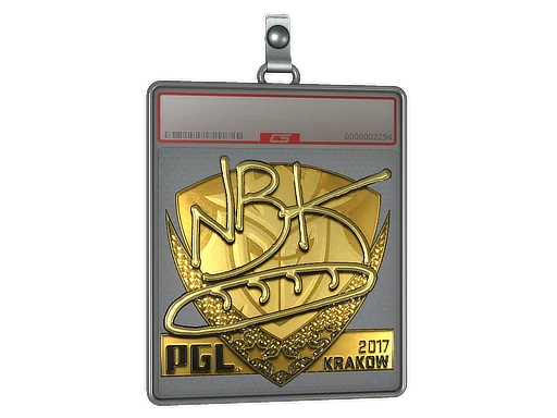 印花板 | NBK-（金色）| 2017年克拉科夫锦标赛