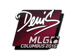 Aufkleber | denis | MLG Columbus 2016