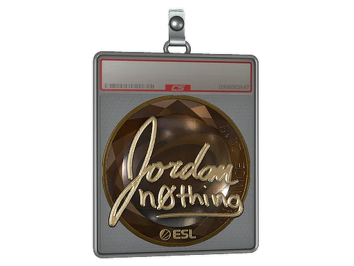 Aufkleberhülle | n0thing (Gold) | Kattowitz 2019
