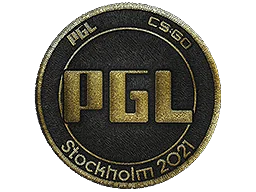 Naszywka | PGL (złota) | Sztokholm 2021
