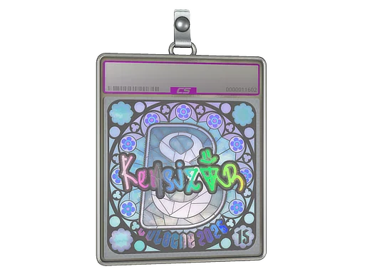 Placa de pegatinas | kensizor (holográfica, con clasificación) | Colonia 2026