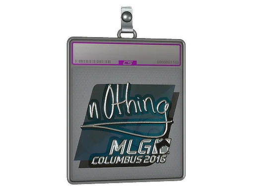 Sticker Slab | n0thing (Foil) | MLG Columbus 2016