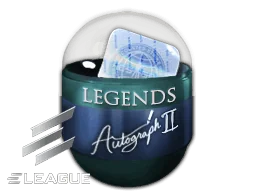 Cápsula de autógrafo de las leyendas asistentes de Boston 2018