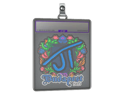 Sticker Slab | JT (Embroidered) | Budapest 2025