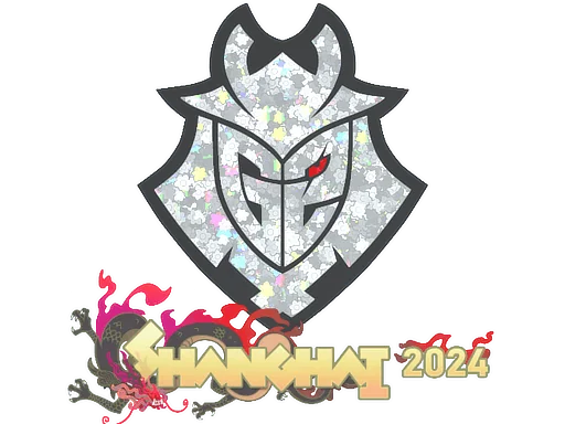 Sticker | G2 Esports (Glitter) | Shanghai 2024
