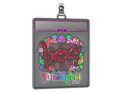 Sticker Slab | broky (Holo) | Budapest 2025