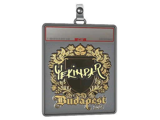 印花板 | YEKINDAR（金色）| 2025年布达佩斯锦标赛