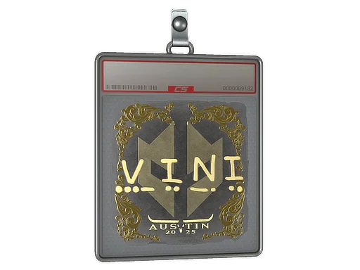 Sticker Slab | VINI (Gold) | Austin 2025