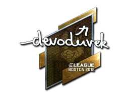 Naklejka | devoduvek (foliowana) | Boston 2018