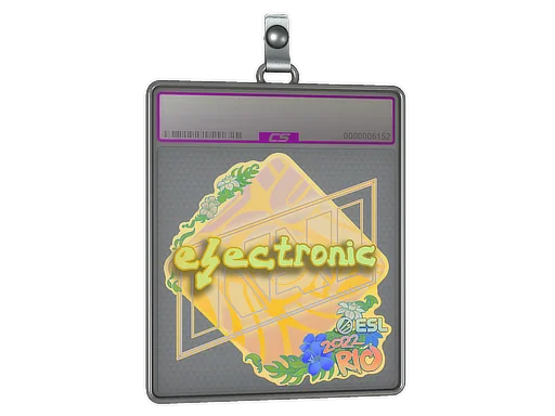 Sticker Slab | electronic (Holo) | Rio 2022