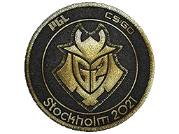 Naszywka | G2 Esports (złota) | Sztokholm 2021