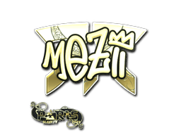 Klistermärke | mezii (guld) | Paris 2023
