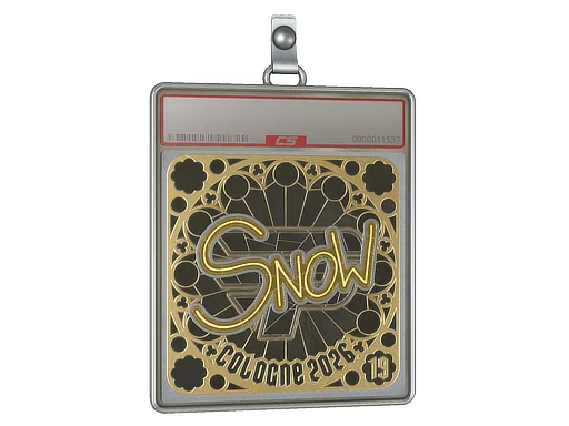 印花板 | snow (金色，排名) | 2026年科隆锦标赛