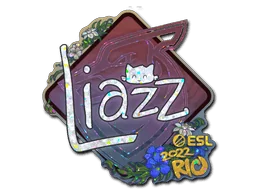 Klistermärke | Liazz (glitter) | Rio 2022