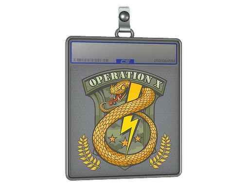 Klistermärkesfodral | Badge of Service