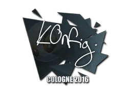 Klistermärke | k0nfig | Cologne 2016