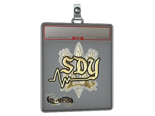 印花板 | sdy（金色）| 2023年巴黎锦标赛