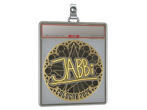 Klistermärkesfodral | jabbi (guld) | Cologne 2026
