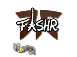 Adesivo | FASHR (Purpurinado) | Paris 2023