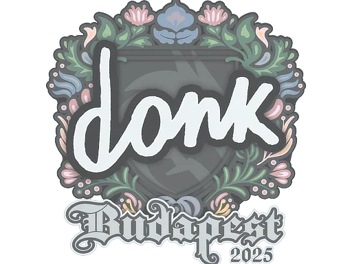 Adesivo | donk | Budapeste 2025
