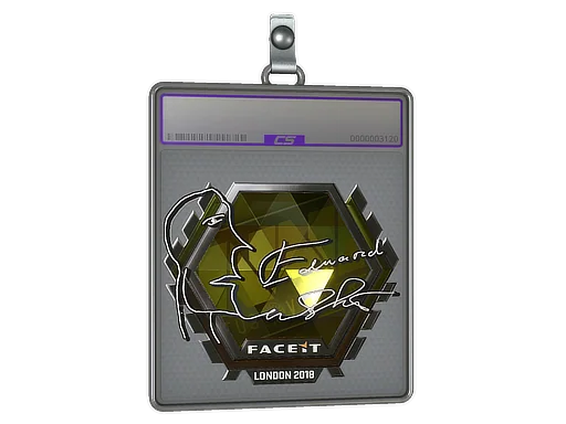 Placa de pegatinas | Edward (reflectante) | Londres 2018